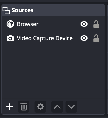 OBS: Order sources in the scene